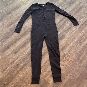L’ovedbaby Women’s Large Black Long Sleeve Onsie/longjohn/jumpsuit
